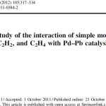 Theoretical study of the interaction of simple molecules