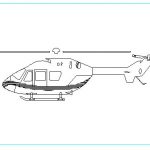 دانلود بلوک اتوکد هلیکوپتر (بالگرد)