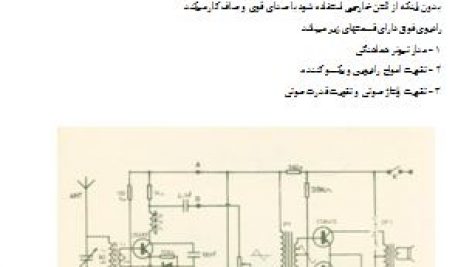 دانلود و ساخت مدار الکتریکی رادیو رفلکسیون چهار ترانزیستوری