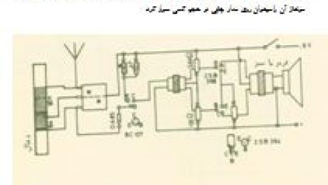 دانلود و ساخت مدار رادیو سه ترانزیستوری (مدار الکترونیکی)