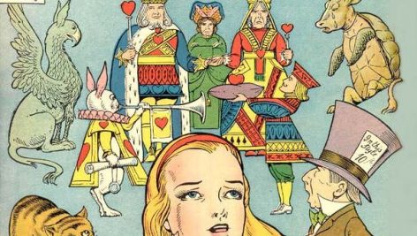 کتاب کمیک انگلیسی ماجراهای آلیس در سرزمین عجایب